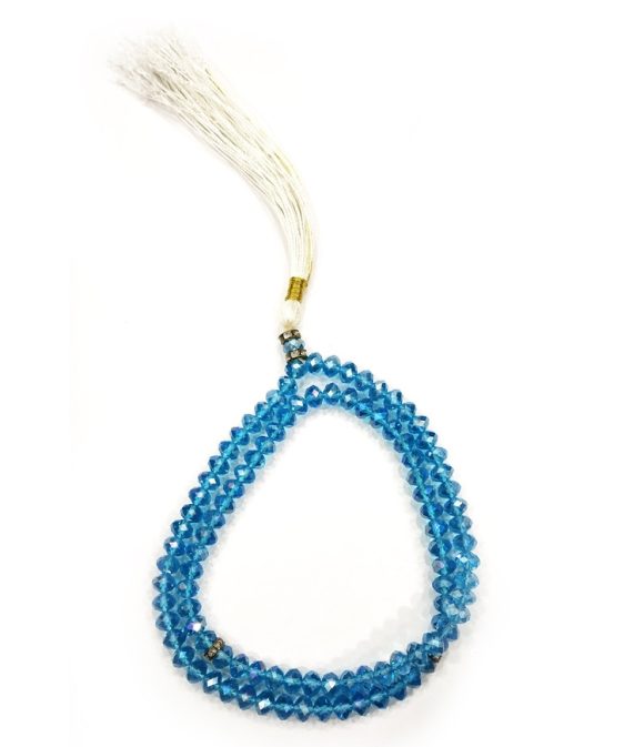 CRYSTAL SKY BLUE TASBIH